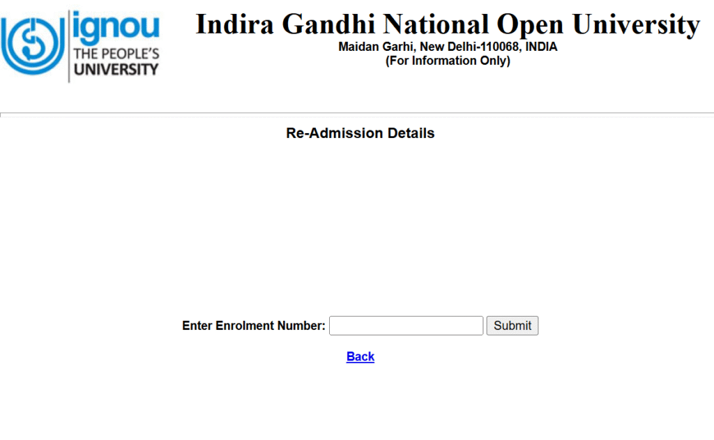 IGNOU Credit Transfer 2025